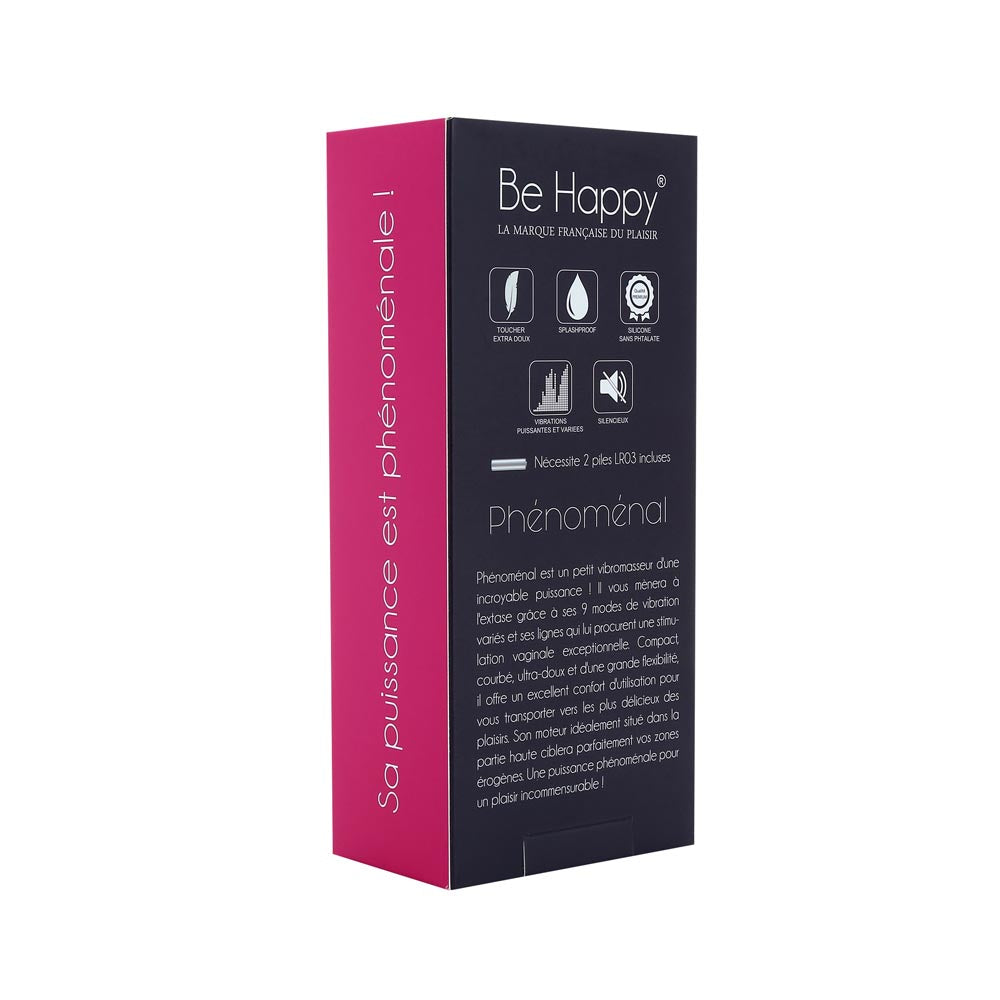 Vibromasseur Phénoménal Be Happy boîte de dos