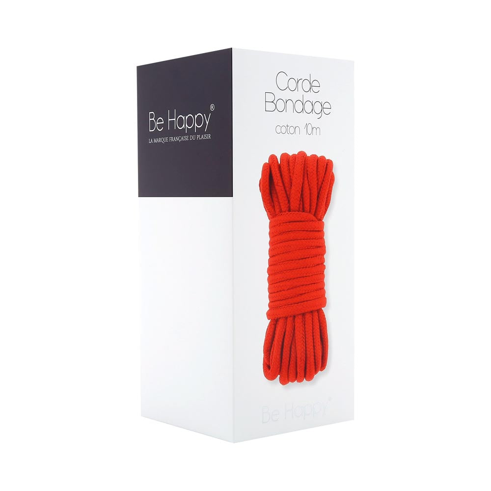 Corde Rouge Fine en Coton
