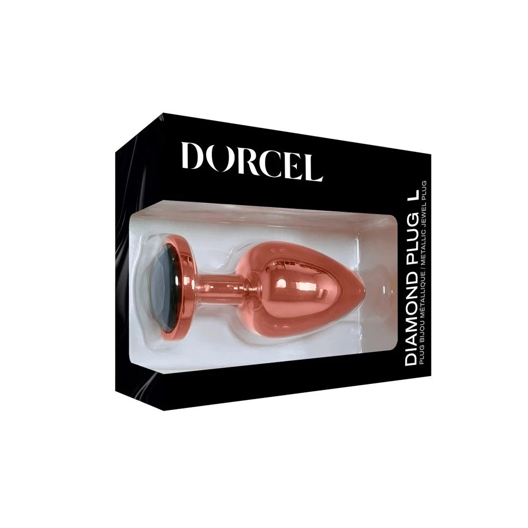 Plug Anal Diamond Plug - Orange - 13