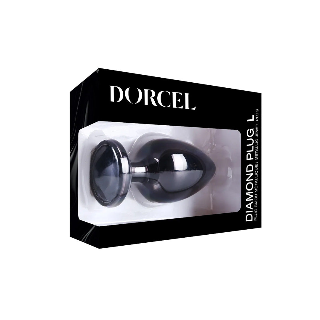 Plug Anal Diamond Plug - Noir - 8