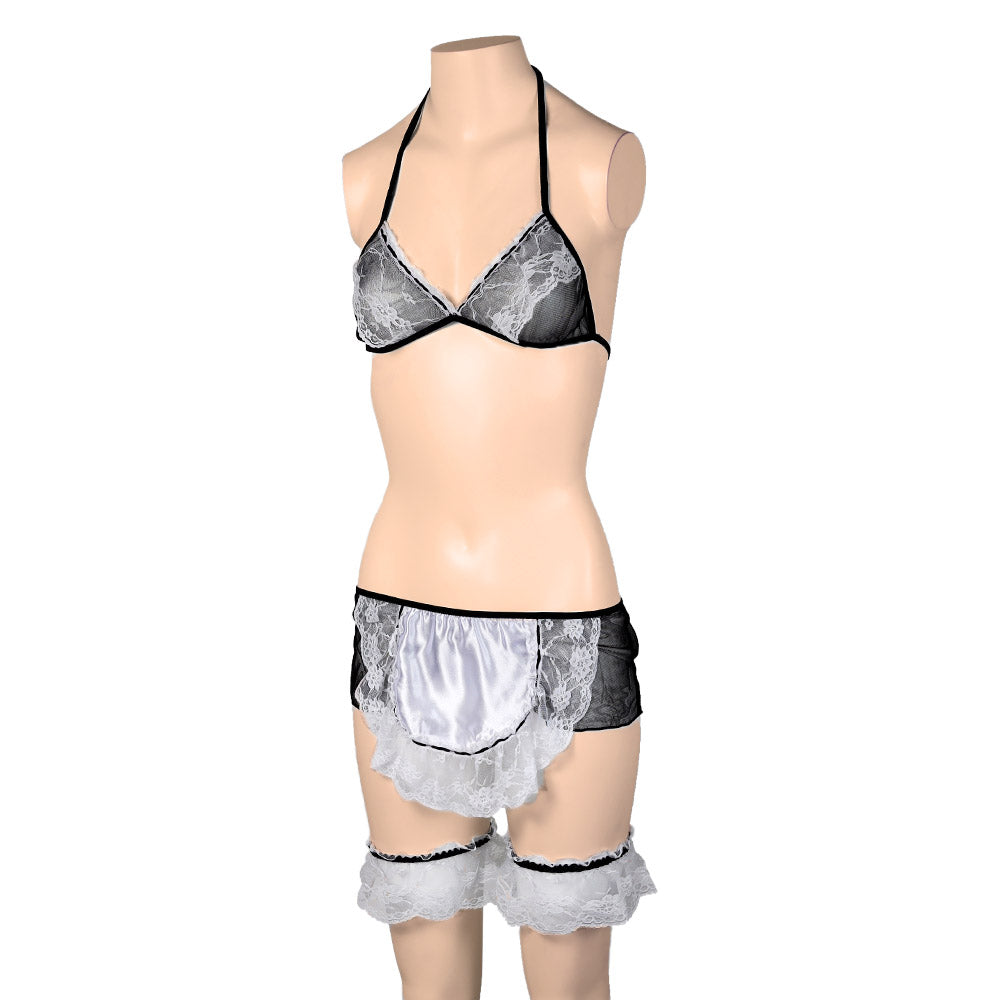 Ensemble Soubrette Sexy porté de face