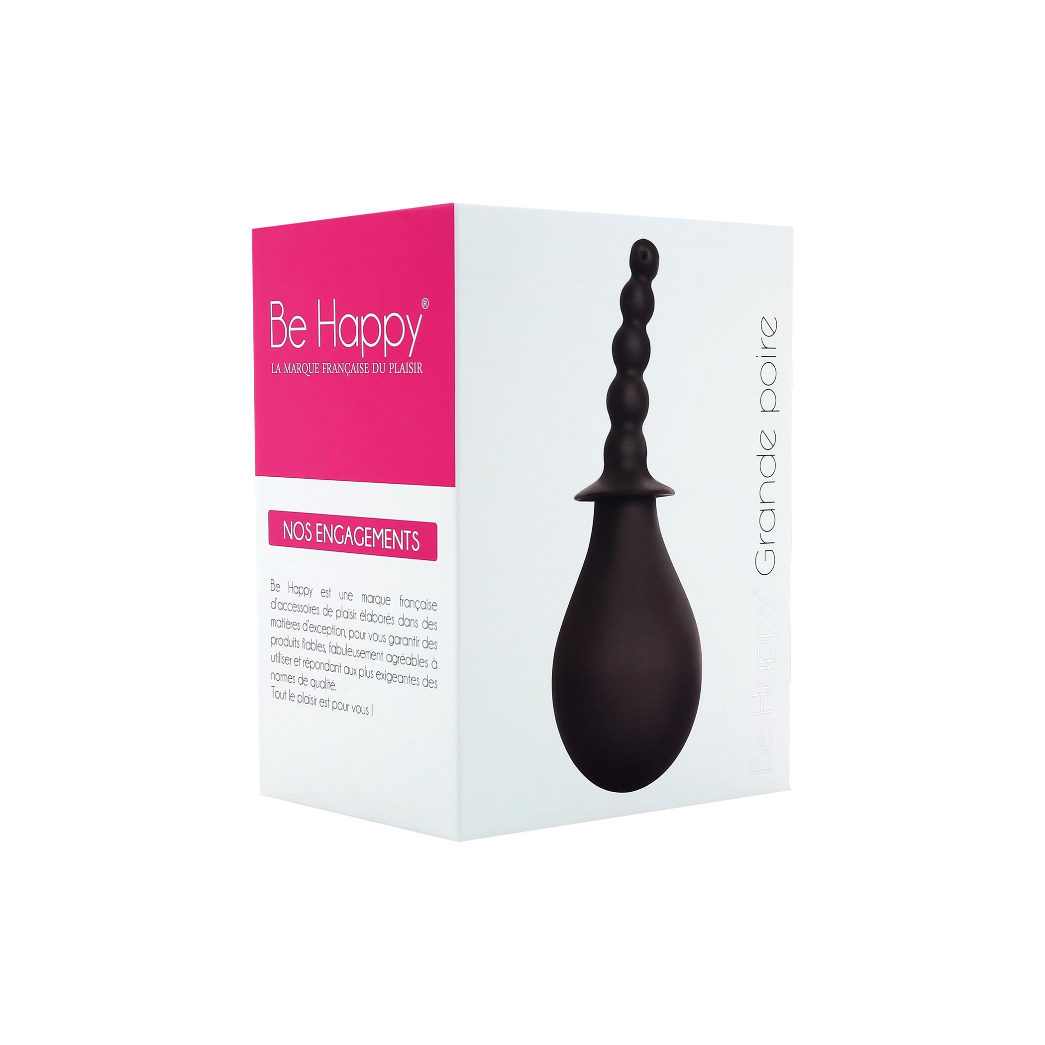 Grande Poire de Lavement Ondulée Be Happy