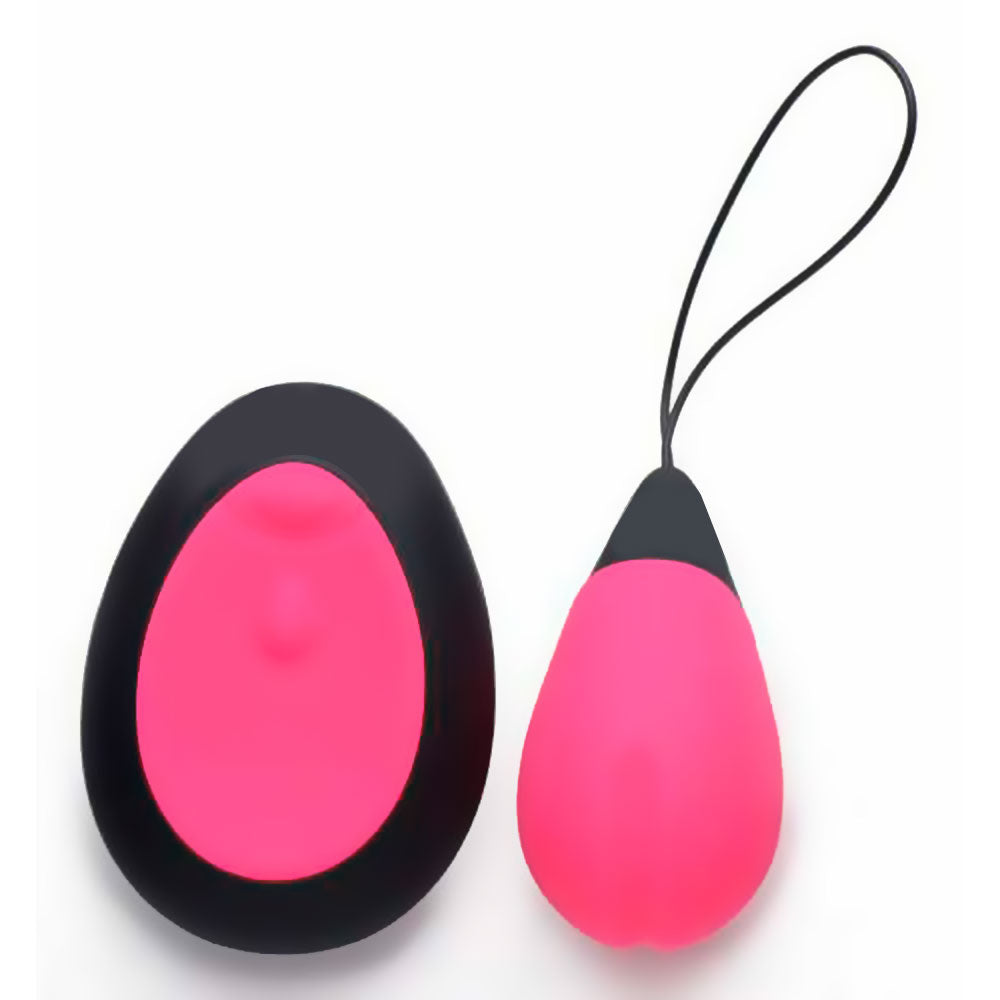 Oeuf vibrant Ecotoys rose