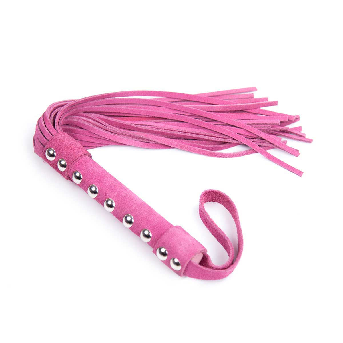 Fouet en Cuir Suédé 40 cm - Be Bondage