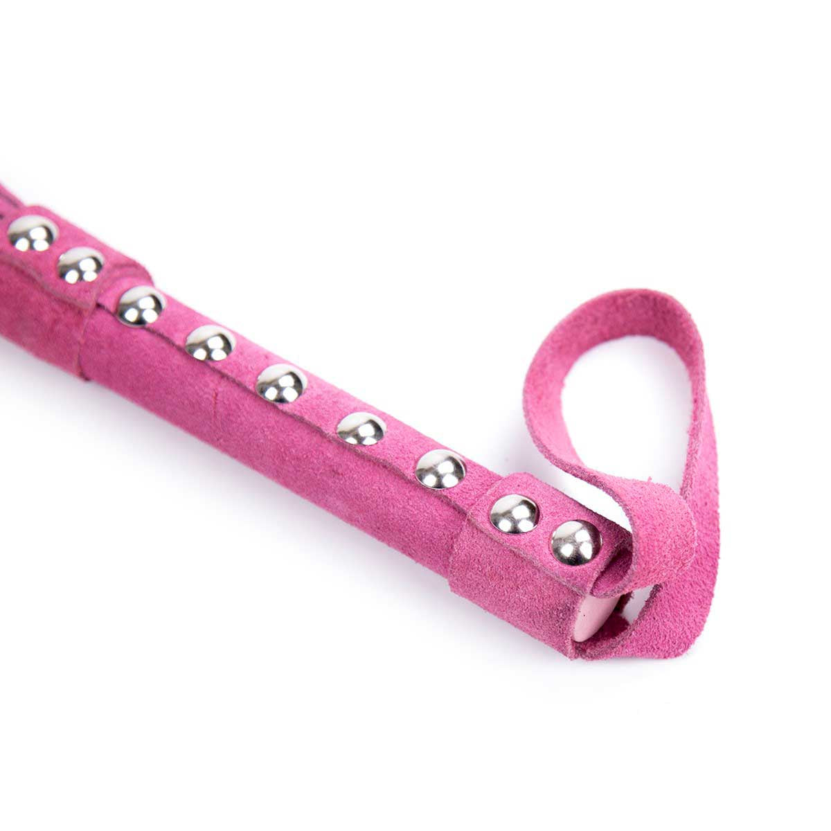 Fouet en Cuir Suédé 40 cm - Be Bondage