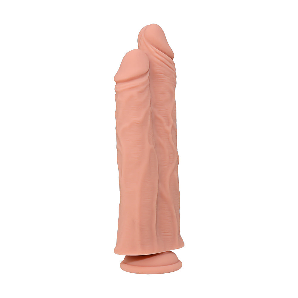 Double Gode Ventouse Louis - Be Happy