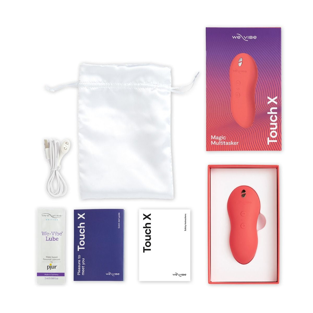 Vibromasseur et Masseur Touch X Crave Coral - We Vibe