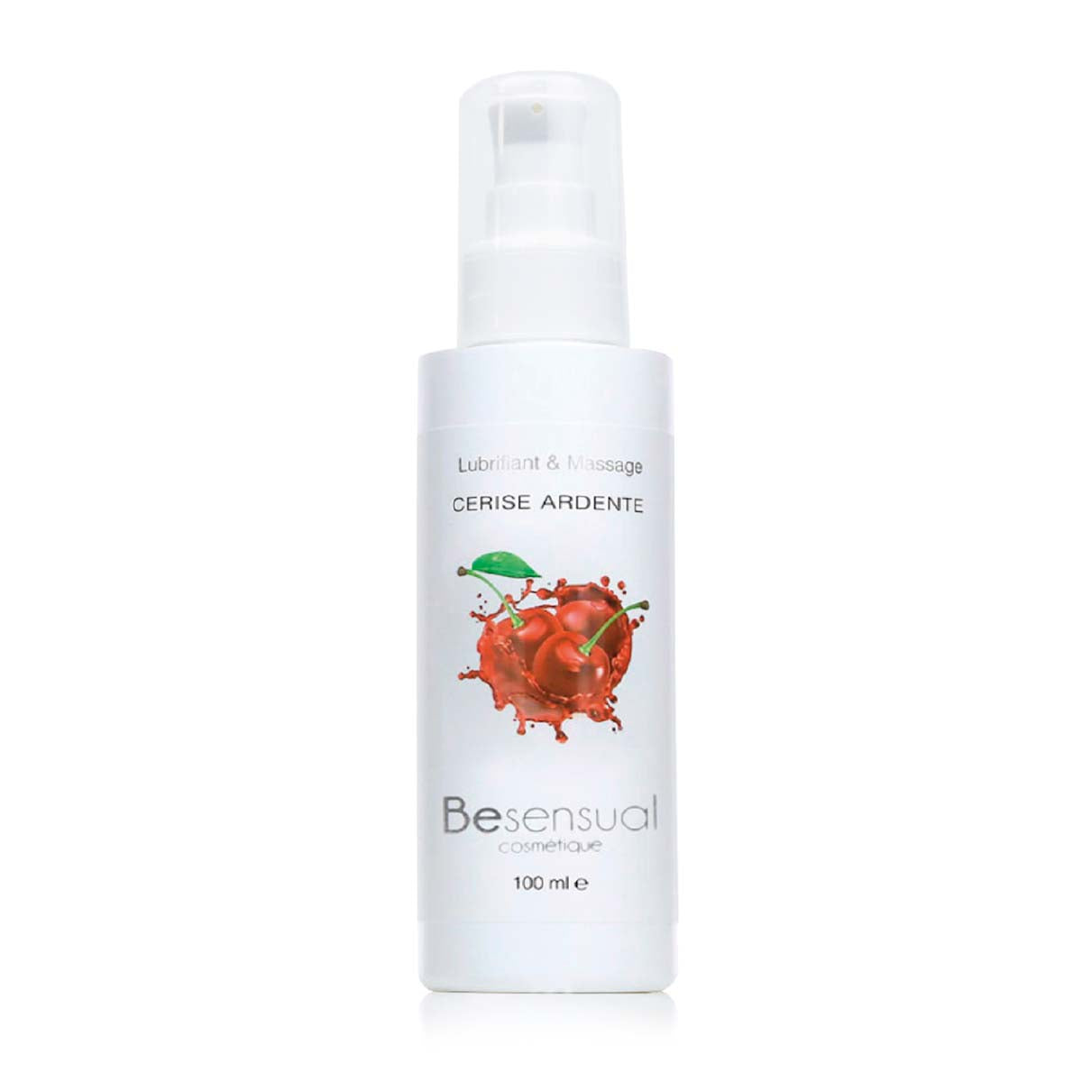 Lubrifiant et Massage Parfumé 100 ml de Be Sensual - Cerise - 2