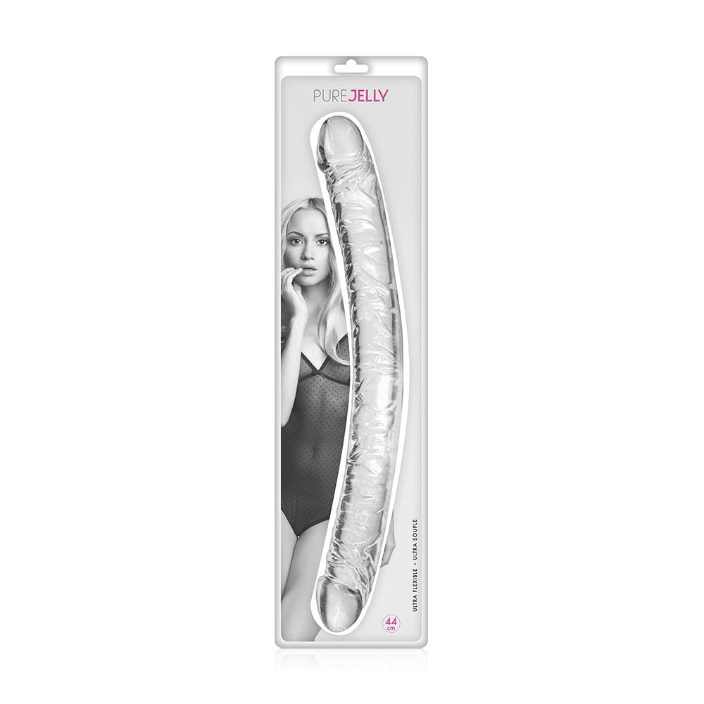 Double Dong Jelly 44 cm - Pure Jelly