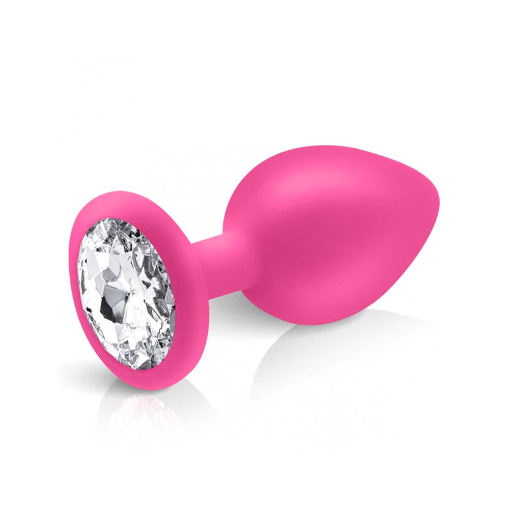 Plug Anal Bijou Pink Cloud Taille M - Hidden Eden