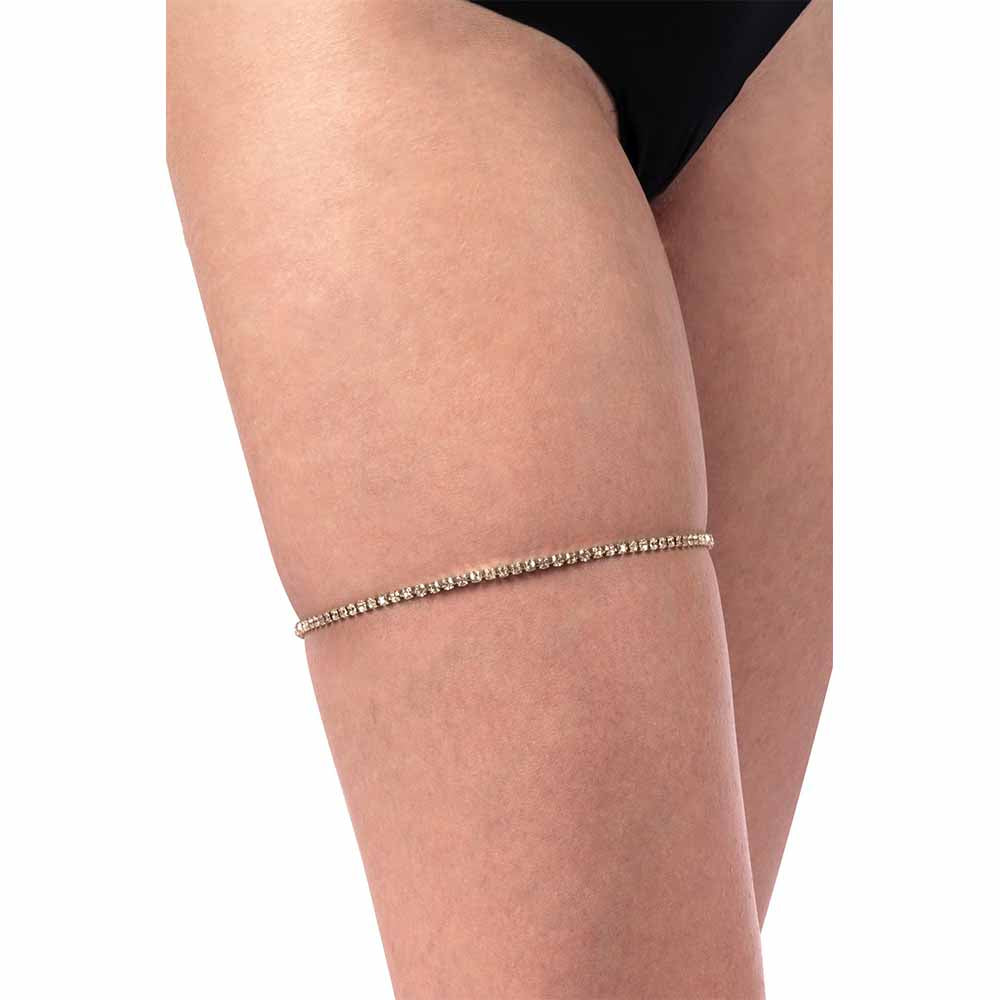 Jarretière Bijou avec Strass Léa - Bijoux Pour Toi