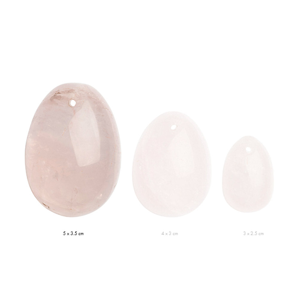 Oeuf de Yoni Taille L Quartz Rose