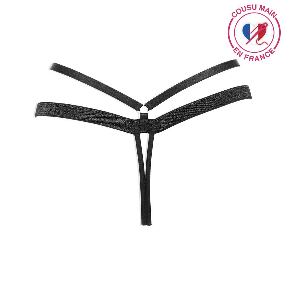 String à Lanières Lurex Jeux Interdits - Luxxa