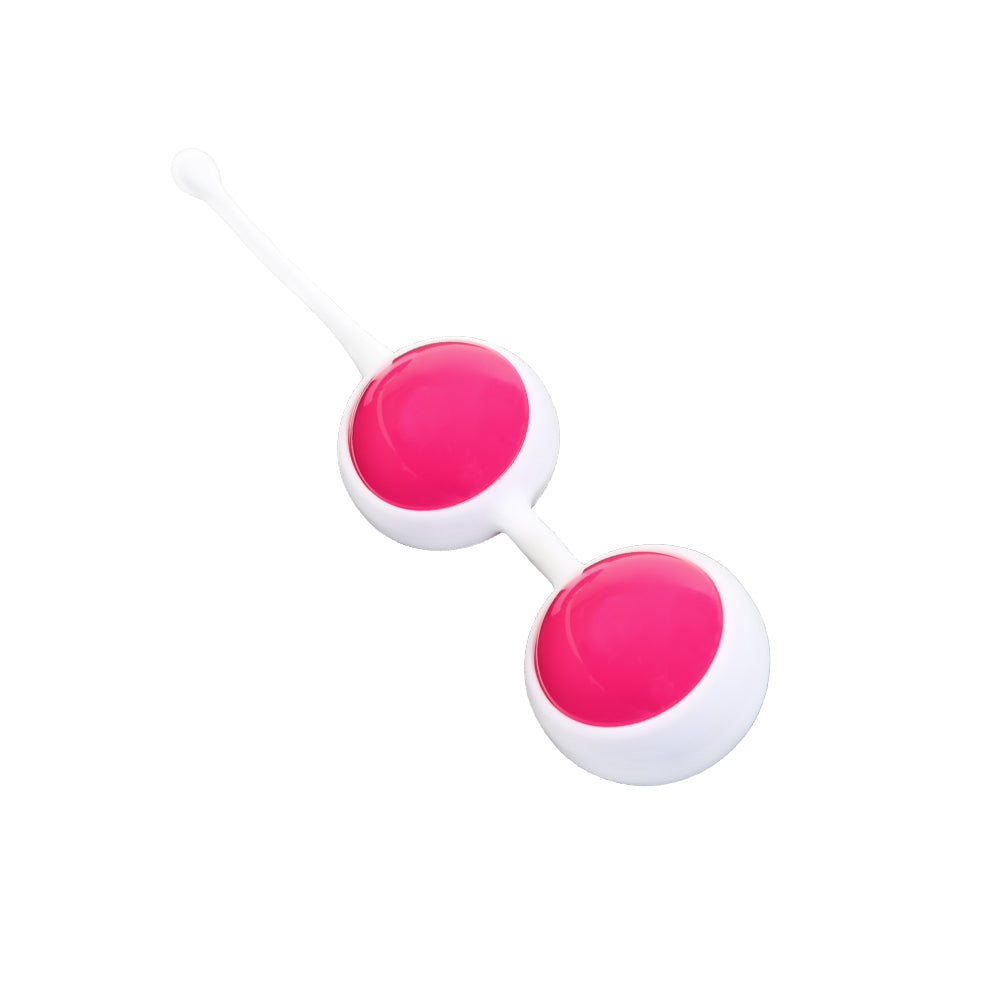 Boules Parure de Geisha Rose - Sextoy pour le Périnée en Silicone - Be Happy