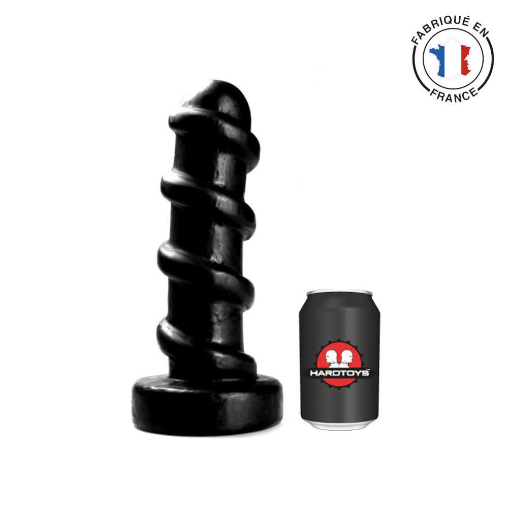 Gros Plug Anal Cyclone en Vinyle - HardToys