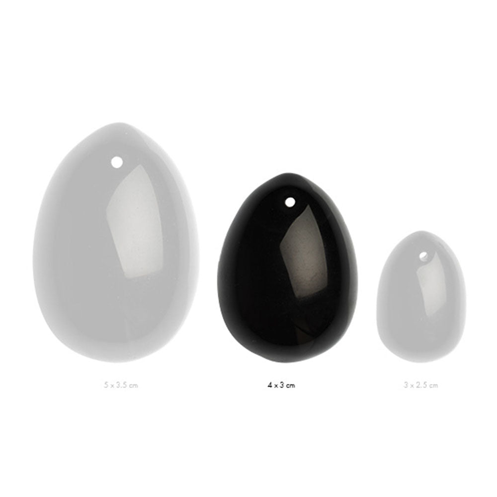 Oeuf de Yoni Taille M Obsidienne