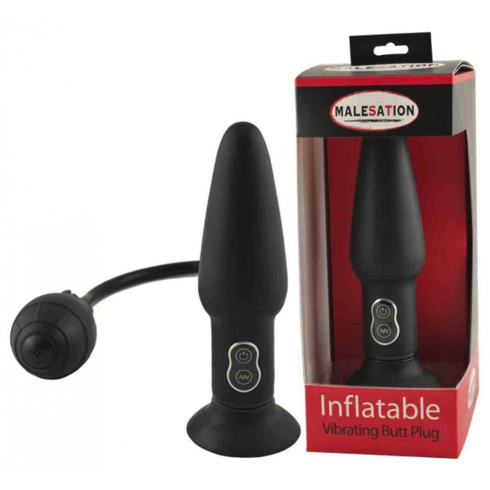 Plug Gonflable - Sextoy Anal Vibrant - Malesation