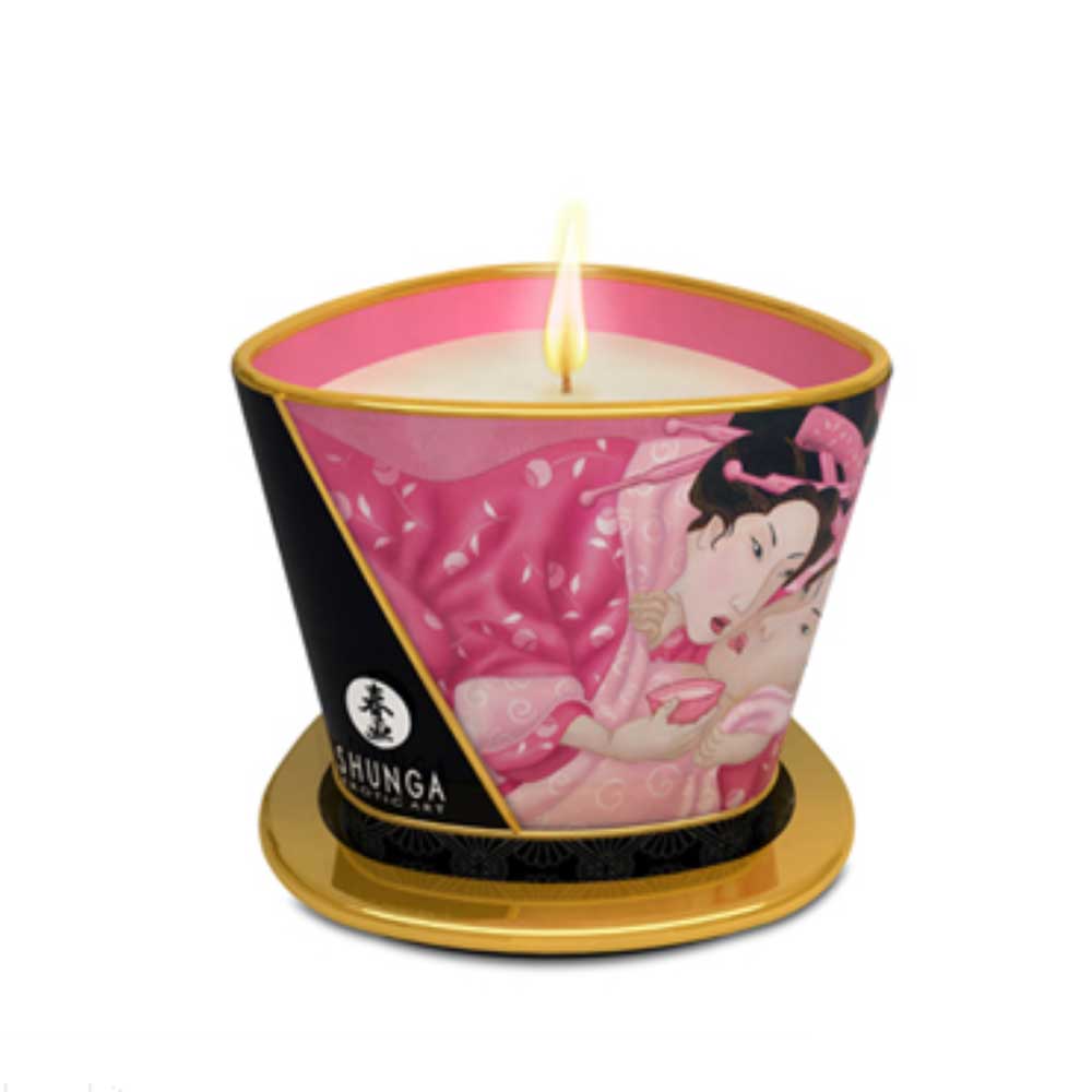 Bougie de Massage Lueur & Caresses - Shunga Erotic art
