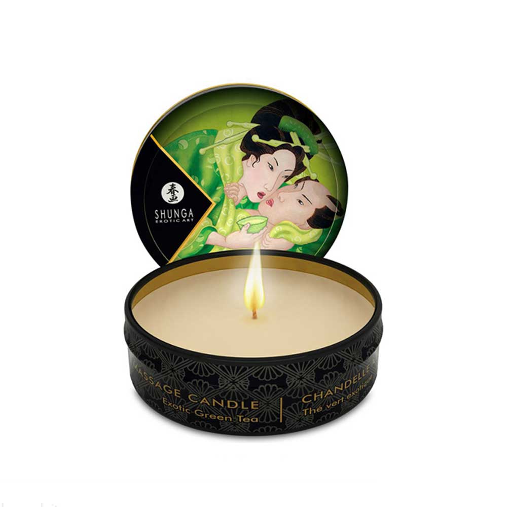 Mini Bougie de Massage Lueur & Caresses - Shunga Erotic art