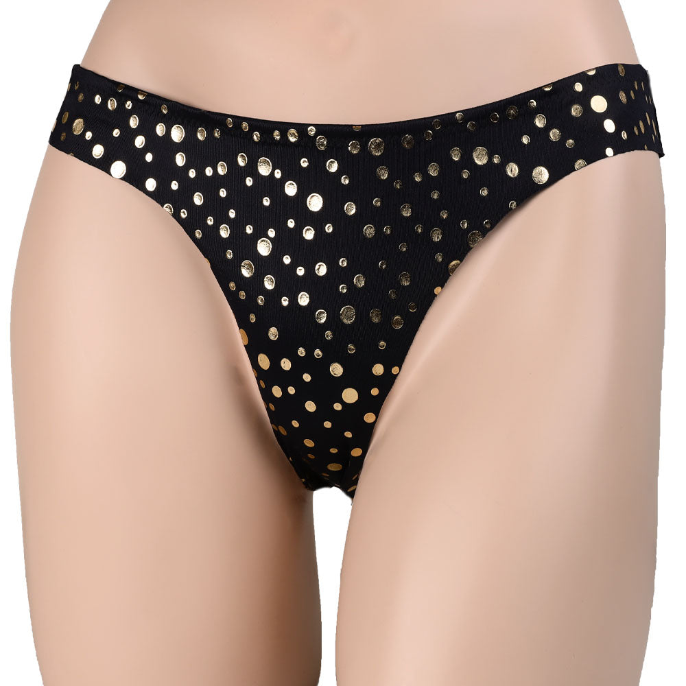 Maillot Aloha Noir/Or de Face