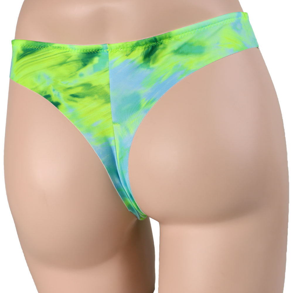 Maillot Aloha Vert de Dos