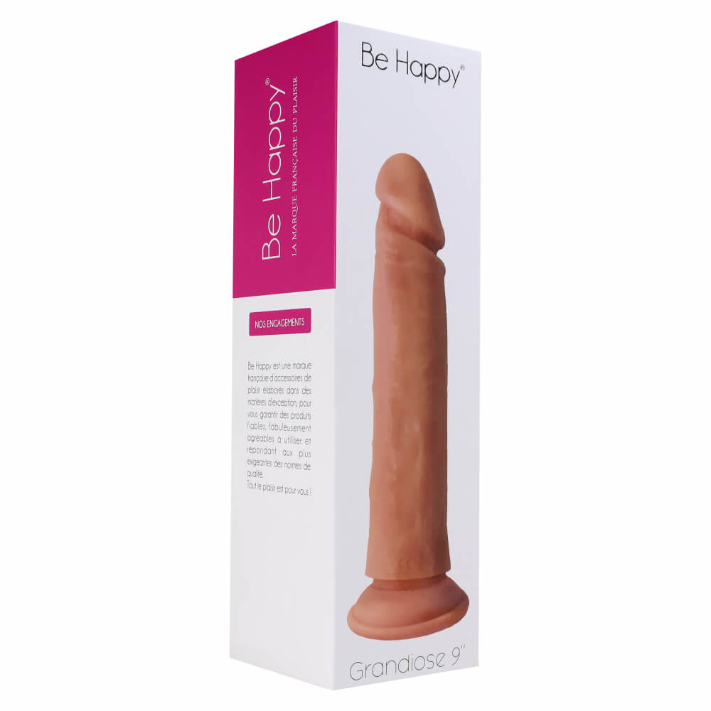 Gode Ventouse Grandiose 8" Liquide Silicone