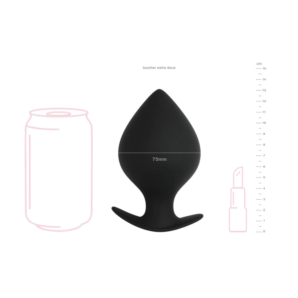 schema dimensions taille plug anal secret format xl
