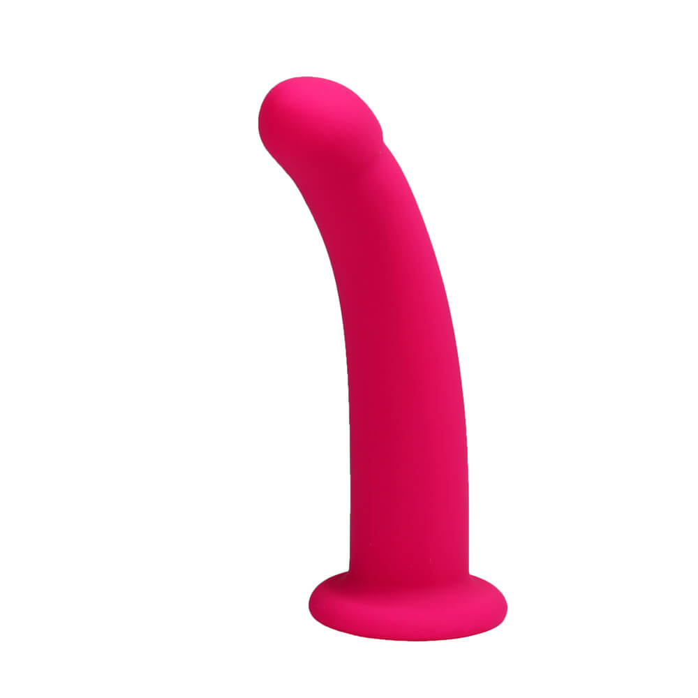 Dildo Voltige rose taille L vu de face