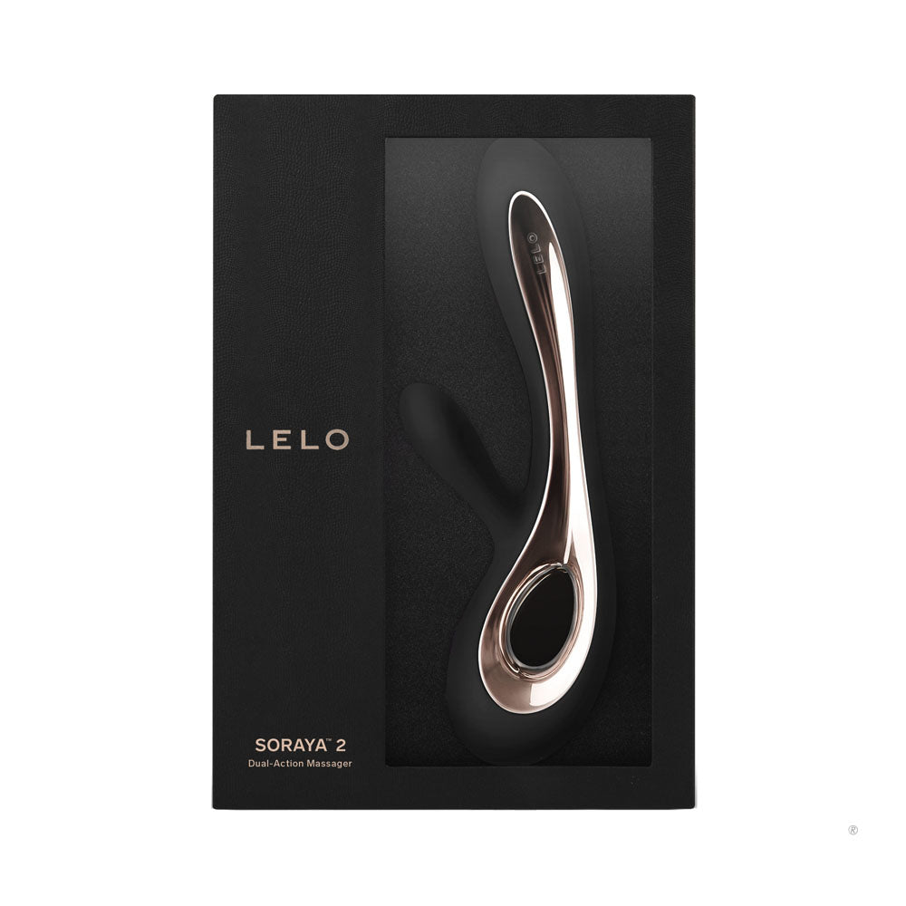packaging vibromasseur rabbit soraya 2 lelo noir