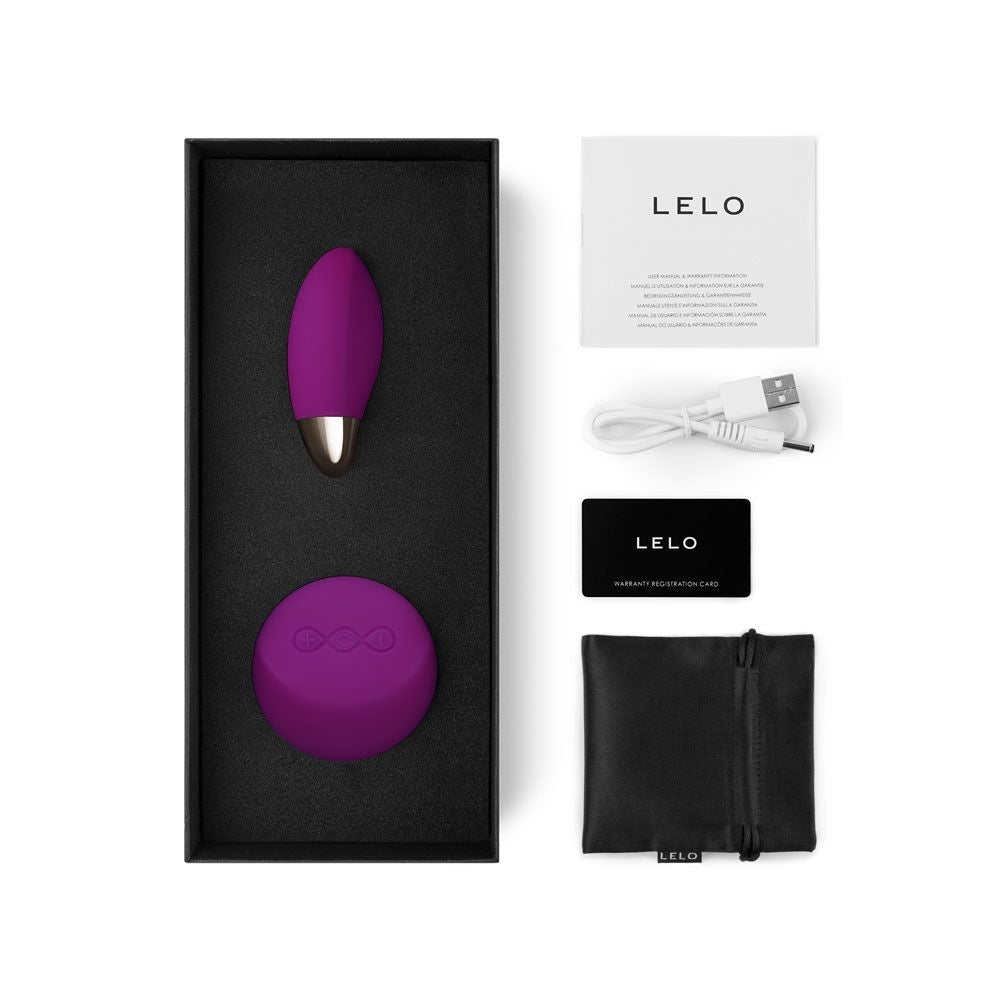 Oeuf Vibrant Lyla 2 Deep Rose Contenu Boîte