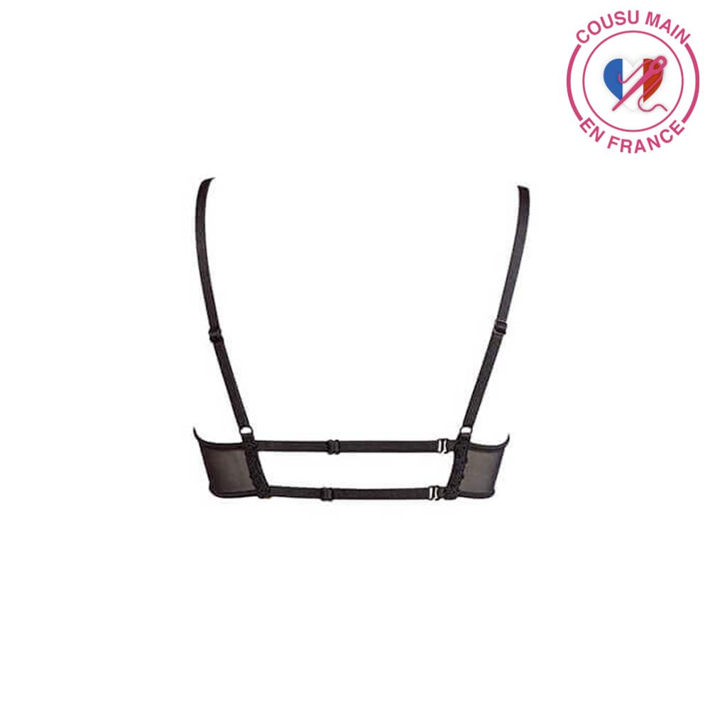 Soutien-Gorge Demi-Seins Réglisse de Luxxa