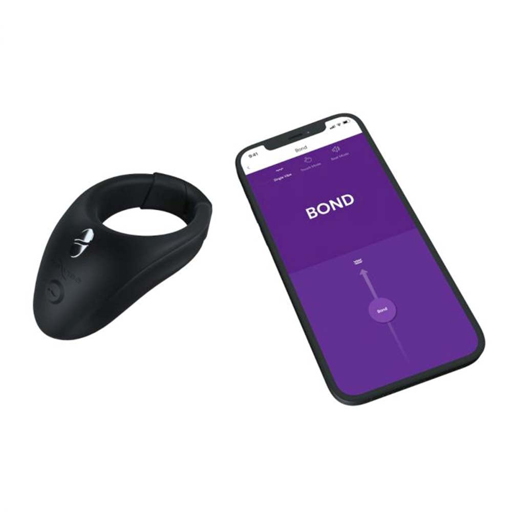 Cockring Bond - Vibrant, Connecté et Réglable - We-Vibe