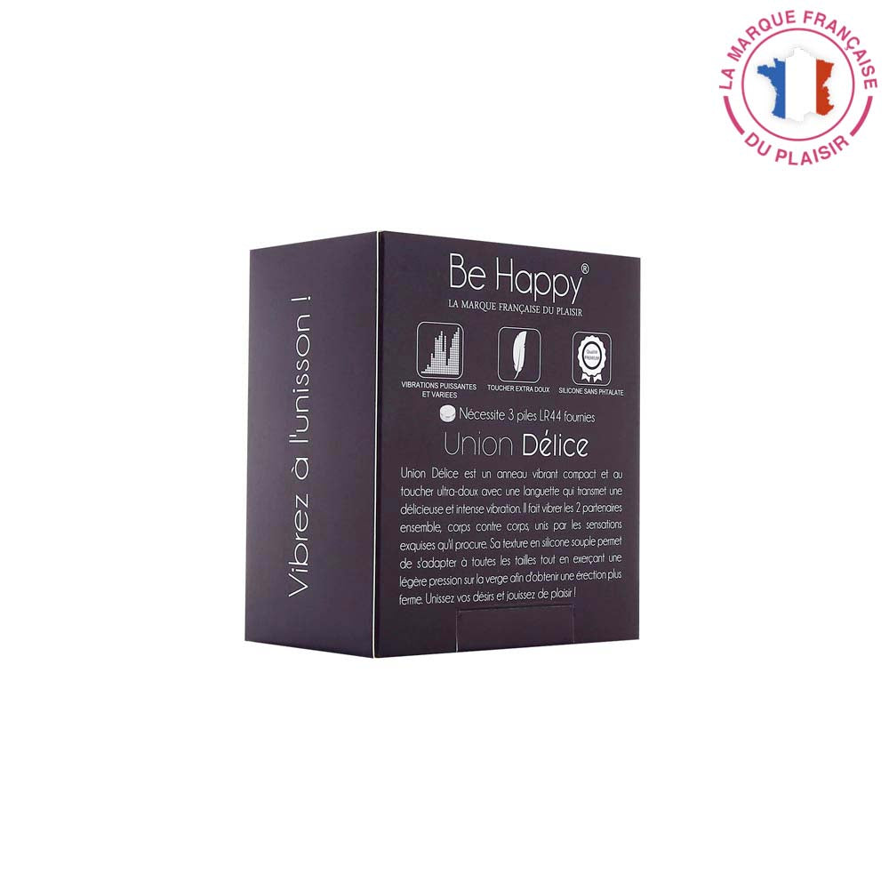 Packaging de l'anneau Vibrant pour Couple Union Délice