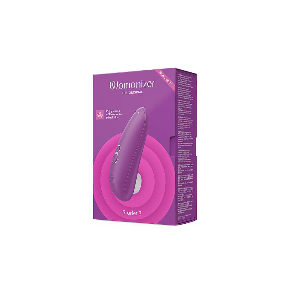 womanizer starlet 3 aspi clito débutante violet packaging Vue de face