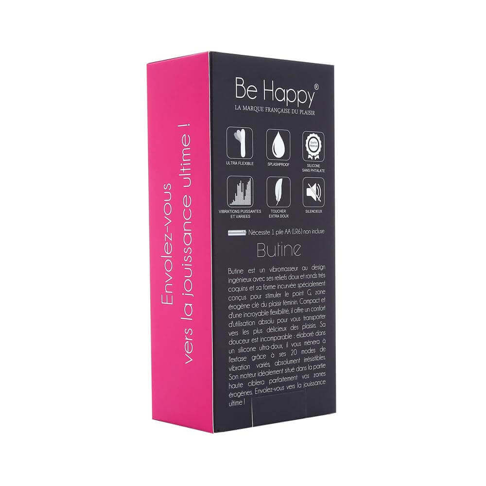 Vibromasseur Point G Butine Be Happy - version violet