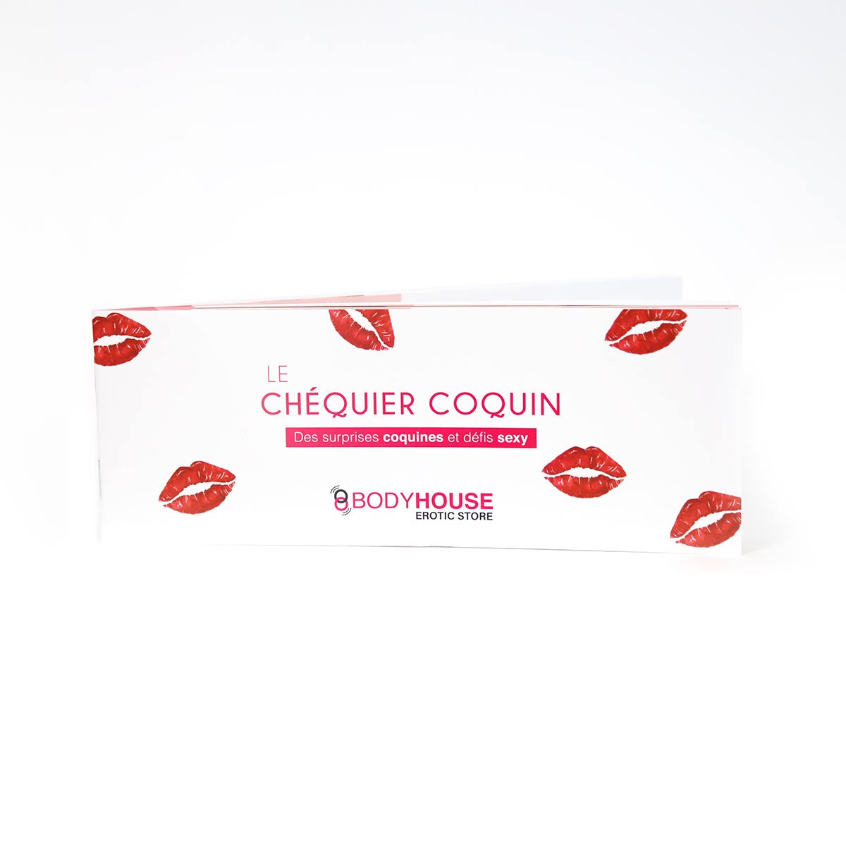 Body House Chéquier Coquin Jeux Sexy pour Couple Vue de Face