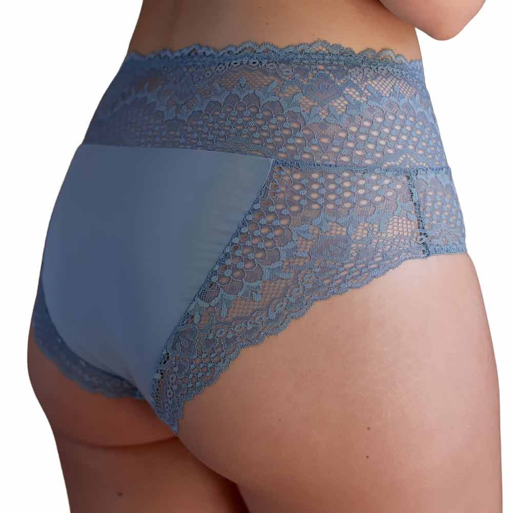 Belle culotte Flirty Valège tilleul détail de profil