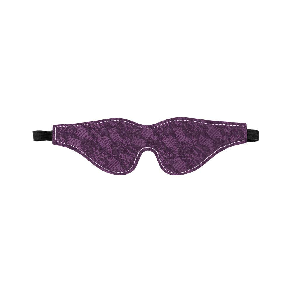 Be Bondage Coffret Fetish Kit Complet BDSM Soft Violet 9 accessoires Bandeau Yeux Vue de Face
