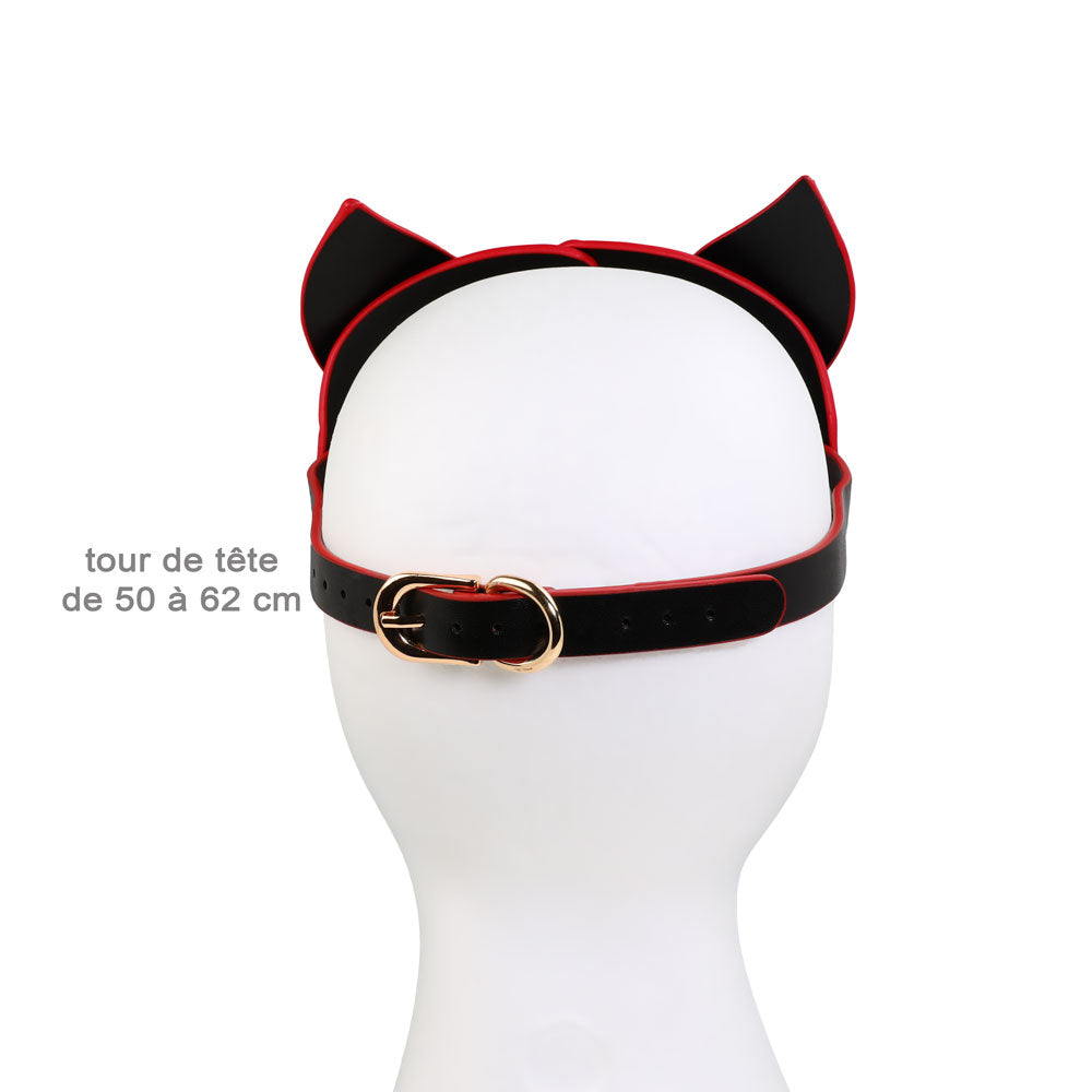 Masque chat Be Bondage de dos