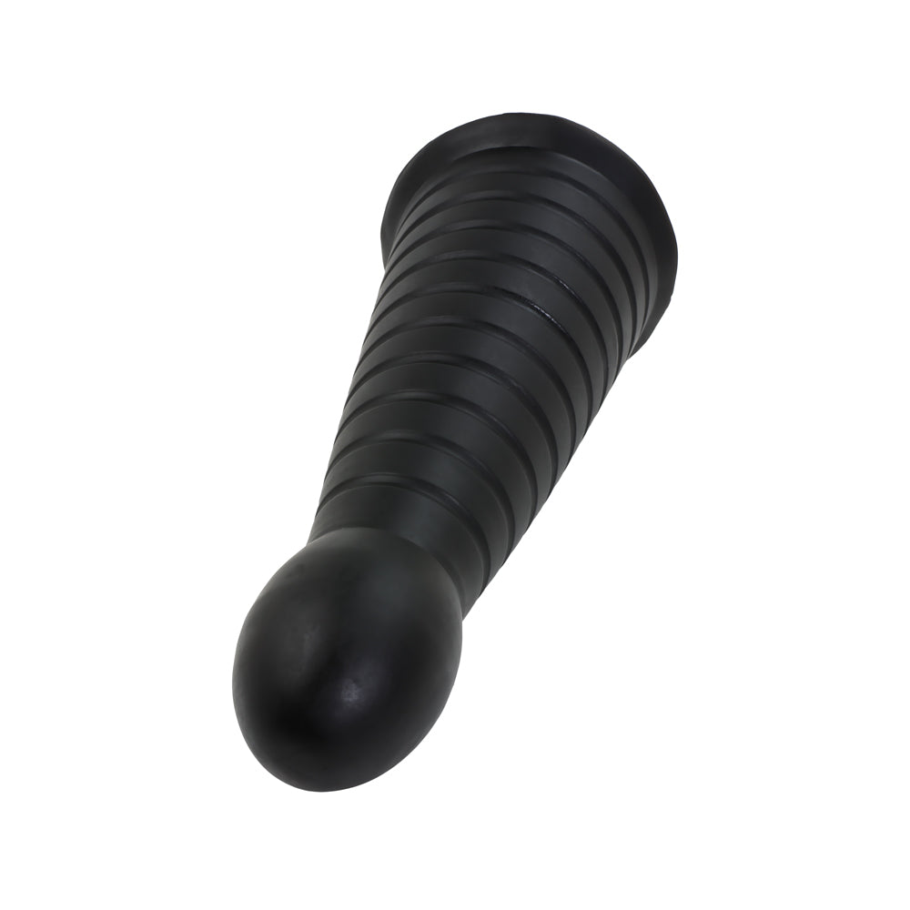 Plug Anal Huge Vinyle - Vue Horizontale - Be Bondage