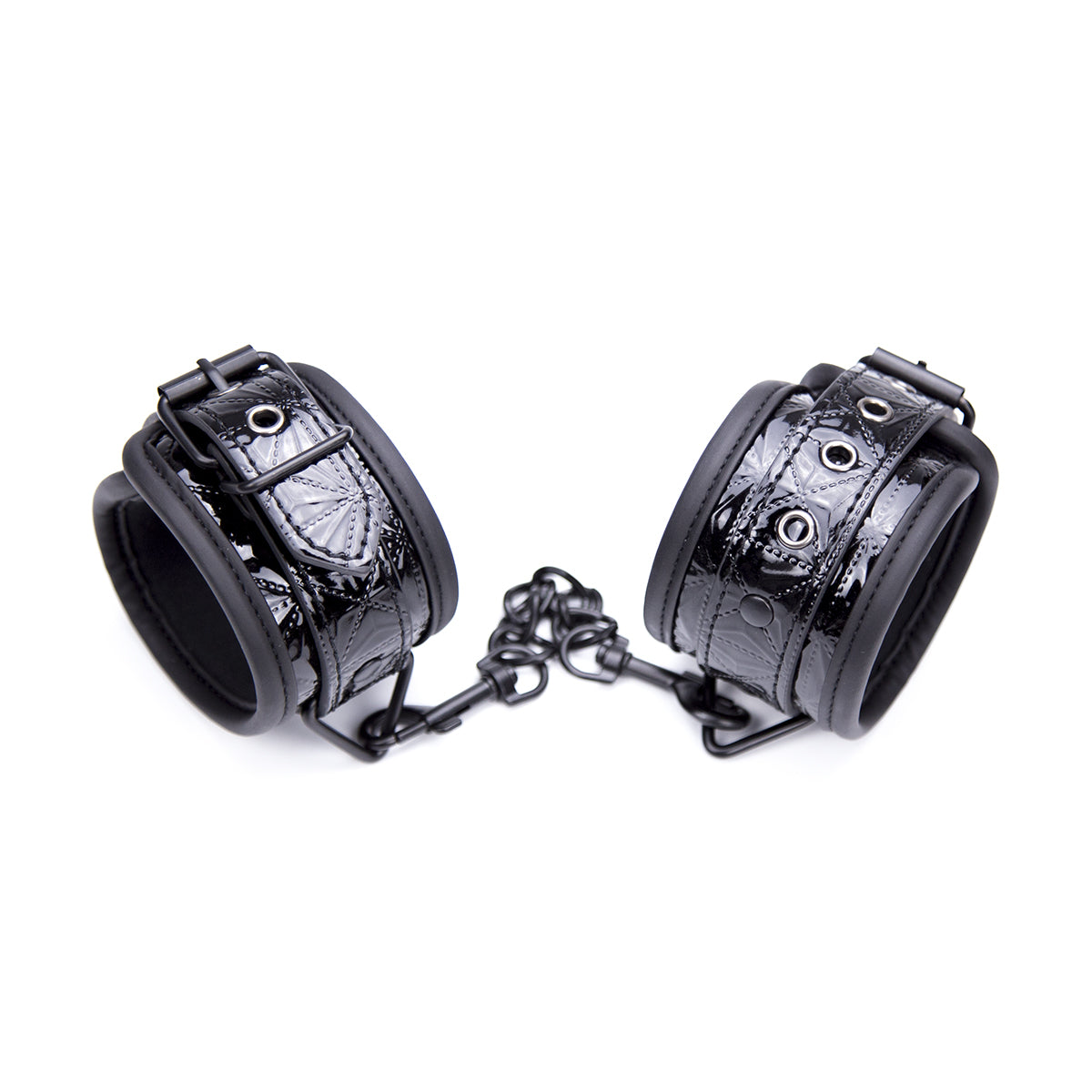 Menottes brillantes Be Bondage vues de dessus