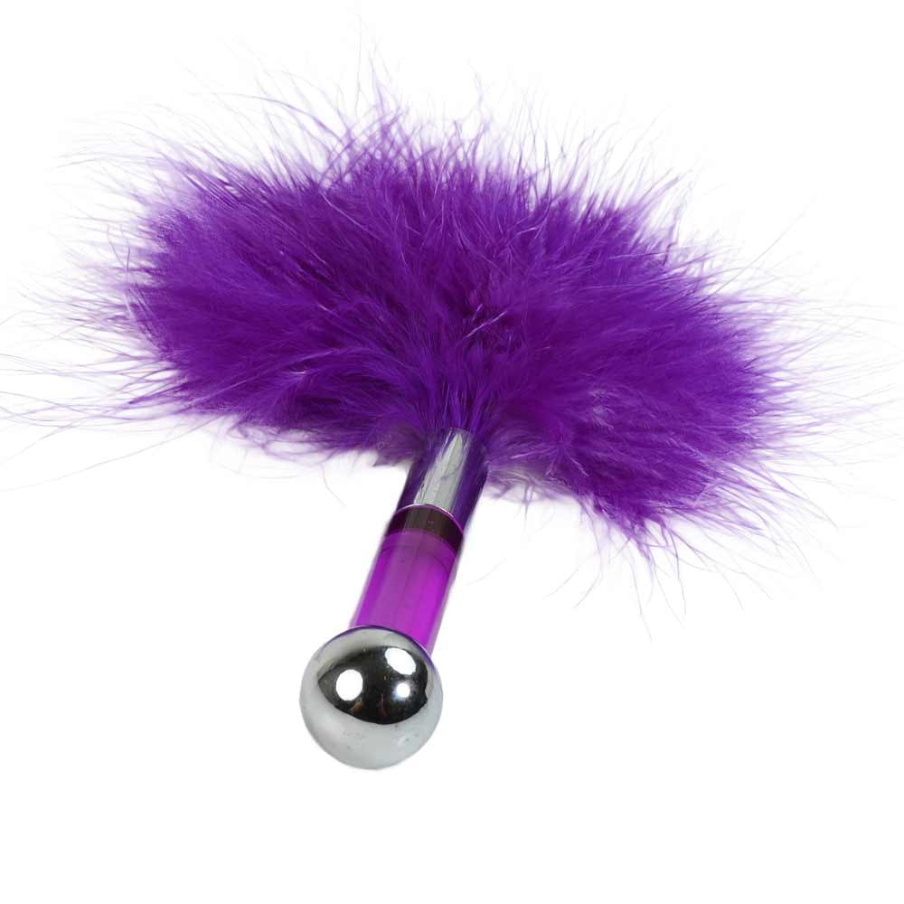 Petit plumeau Be Bondage violet détail embout