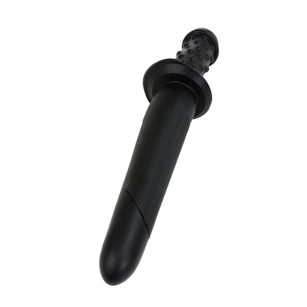 Plug Anal Épée Vinyle - Vue Horizontale - Be Bondage