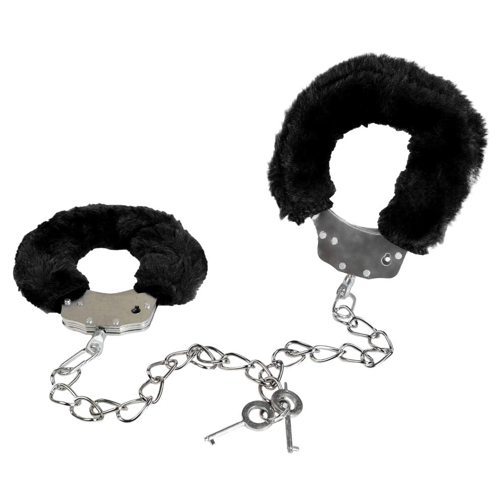 Menottes Frou Frou Pieds - Vue Complète - Be Bondage