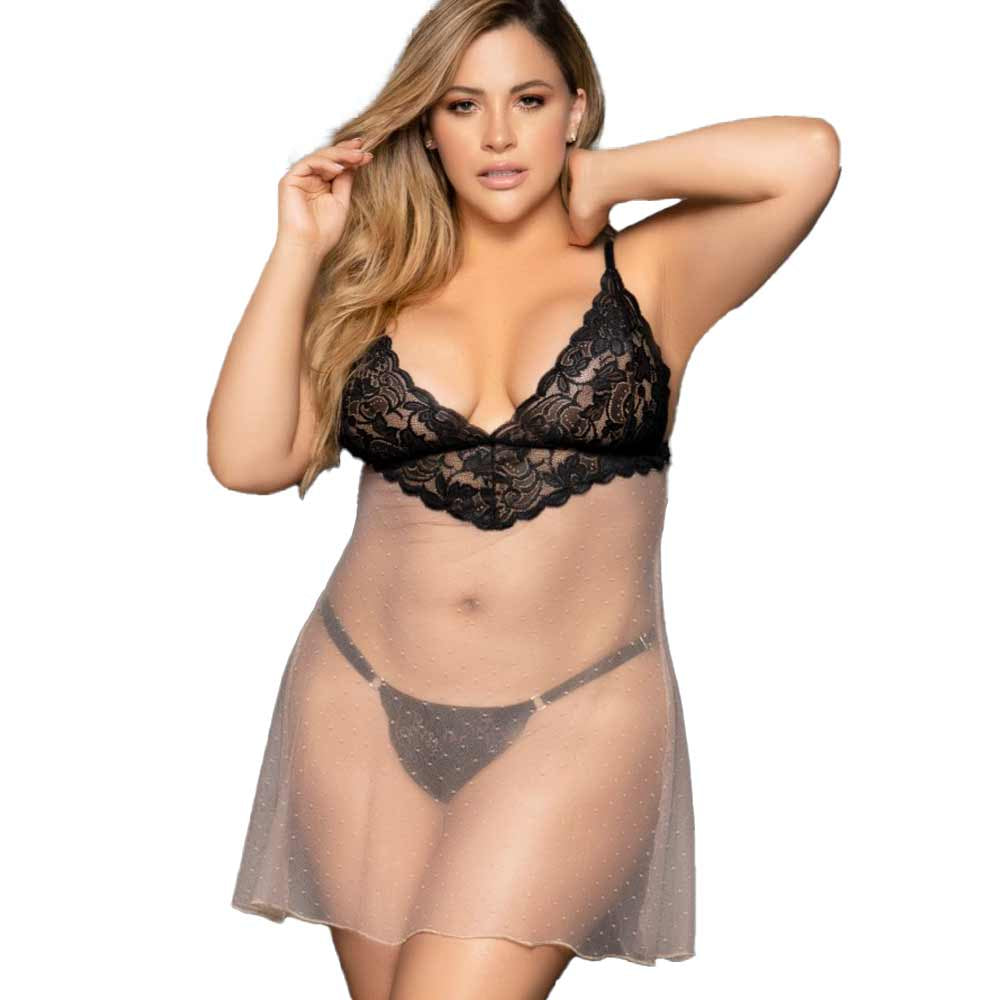 Babydoll Kyara portée de face