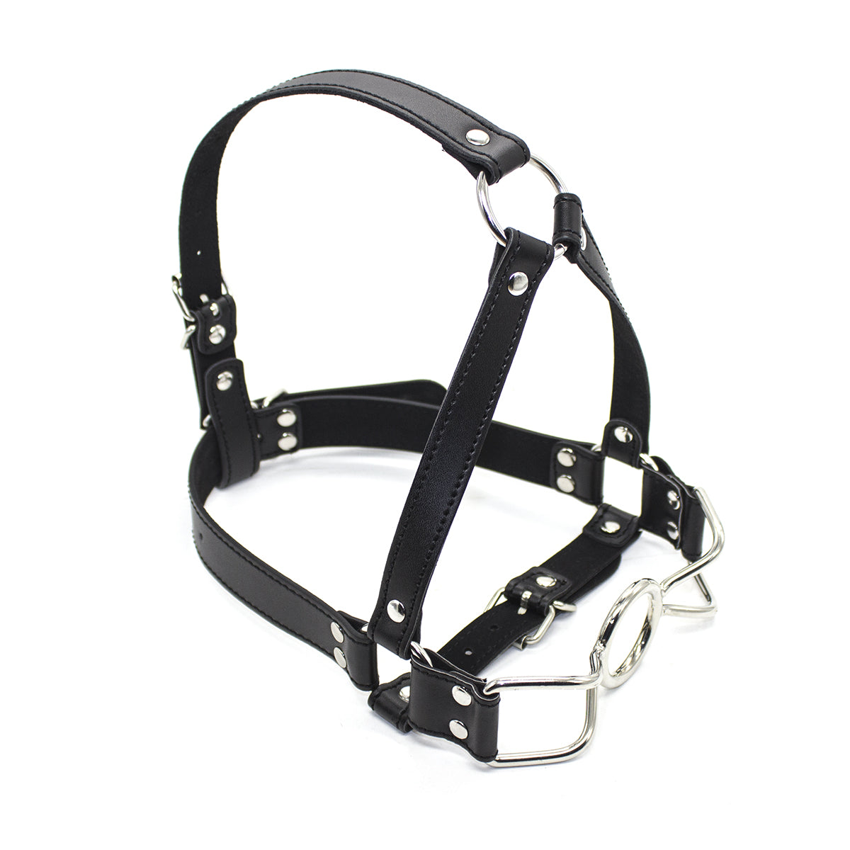 Bâillon O Bouche Métal - Vue Latérale Droite sans Mannequin - Be Bondage