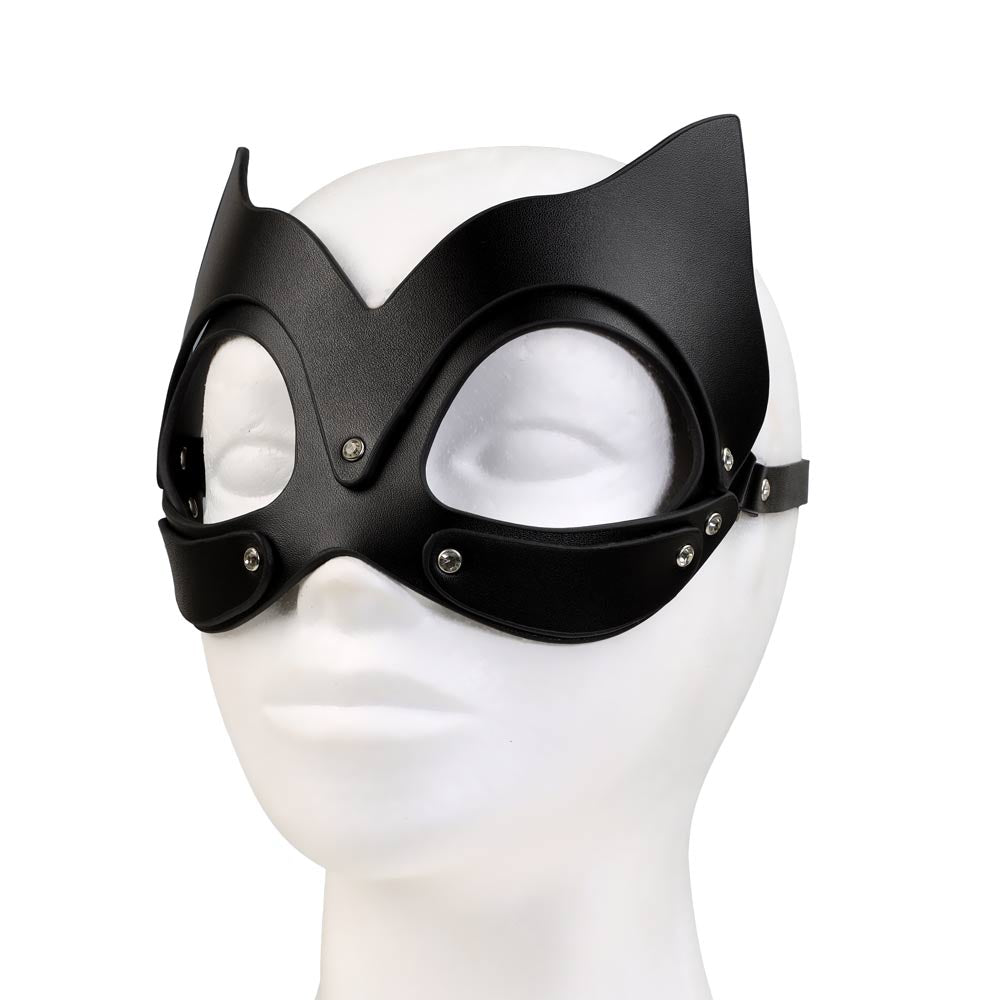 Masque à oreilles de chat vu de face