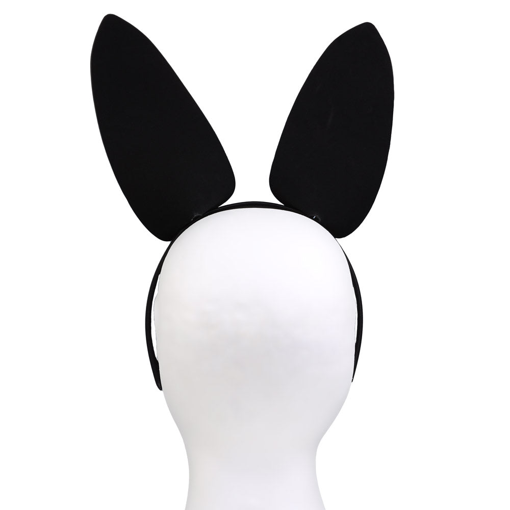 Serre-tête oreilles de lapin porté de dos