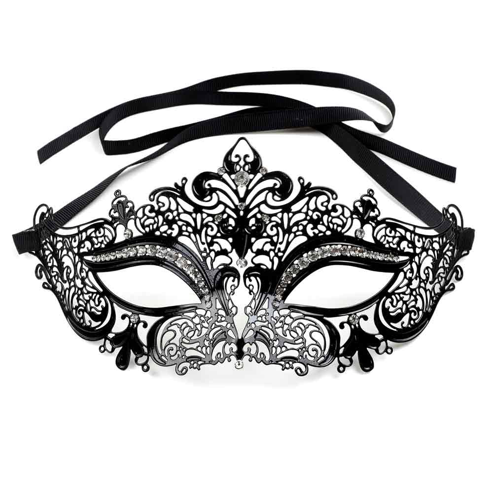 Masque Vénitien Fleur de Lys - Vue de Face - Be Bondage