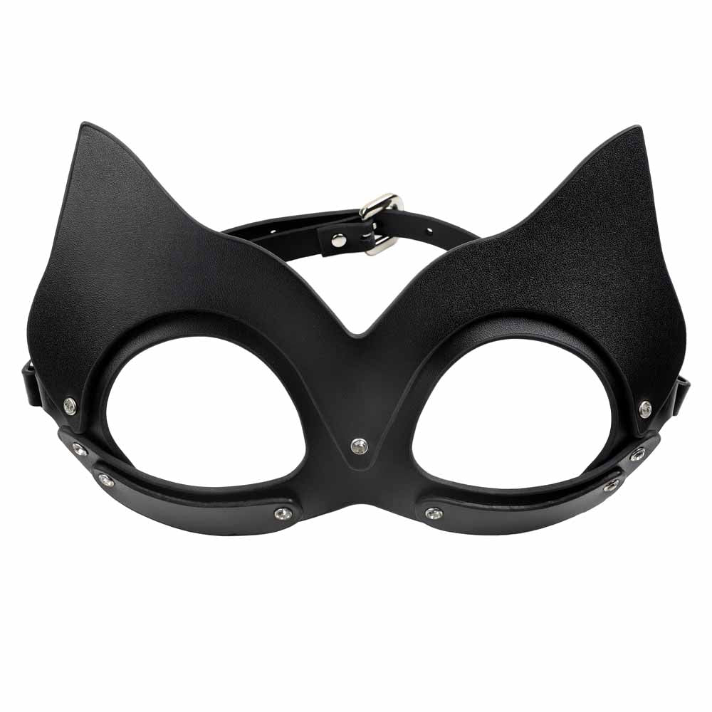 Masque à oreilles de chat vu de face